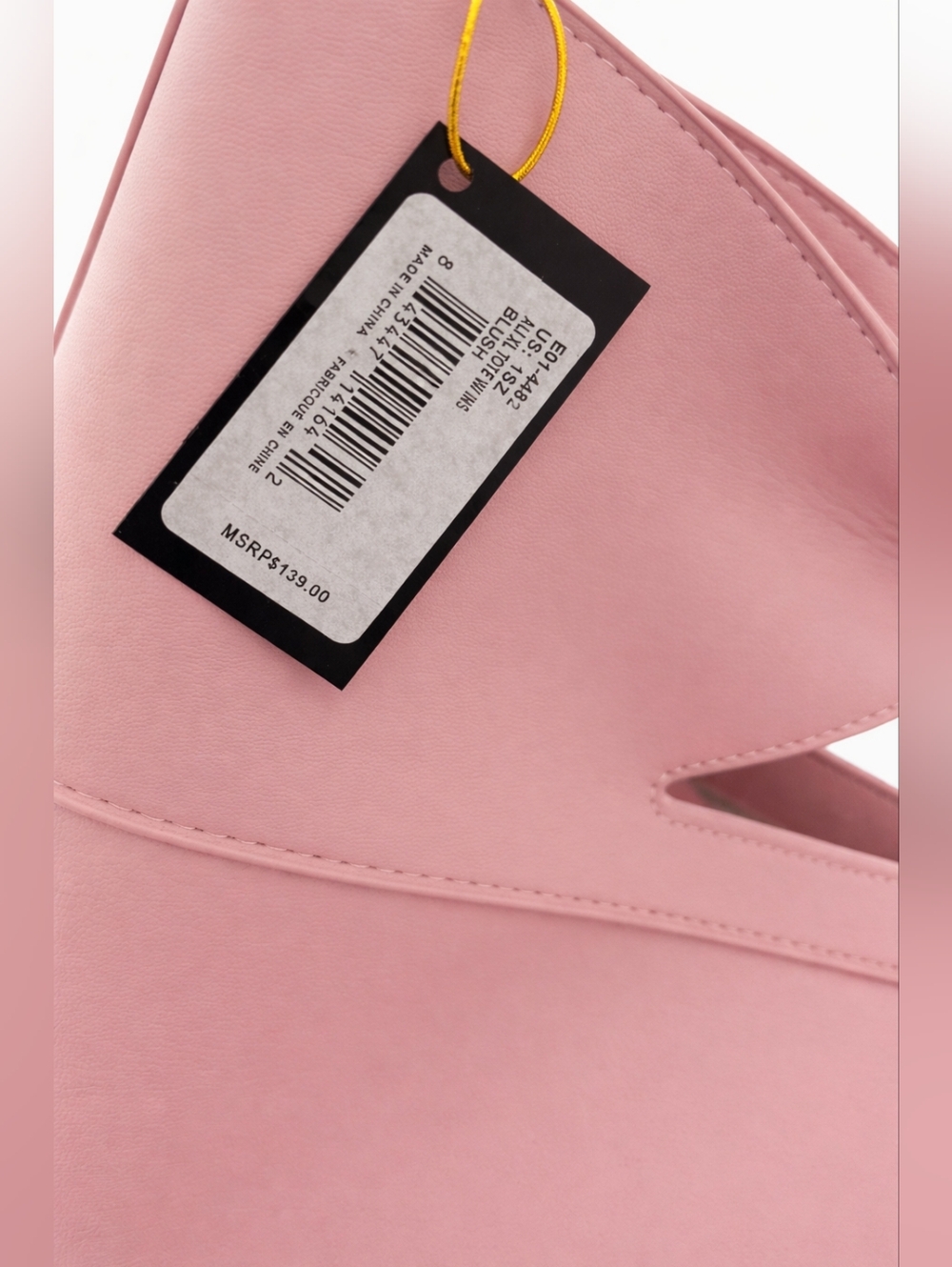 Gorgeous Bebe Ali XL Tote in soft blush pink—perfect everyday Use - Picture 3 of 4